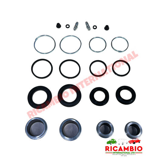 Front Brake Caliper Piston & Seal Repair Kit - Lancia Fulvia Flavia 2000 - Lancia Fulvia Brake Part & Components