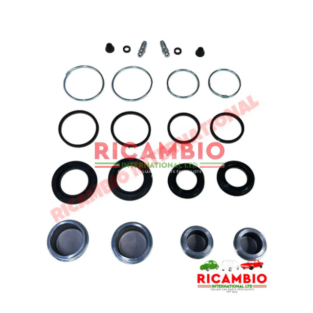 Front Brake Caliper Piston & Seal Repair Kit - Lancia Fulvia Flavia 2000 - Lancia Fulvia Brake Part & Components