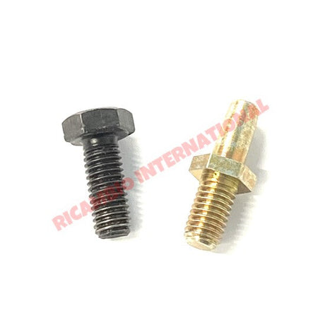 Front Brake Drum Bolt & Locator Kit - Fiat 126 - Brakes