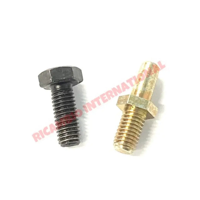 Front Brake Drum Bolt & Locator Kit - Fiat 126 - Brakes