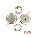 Front Brake Drum & Brake Shoe Kit (2 wheels) - Classic Fiat 500 - Brakes & Associated Items