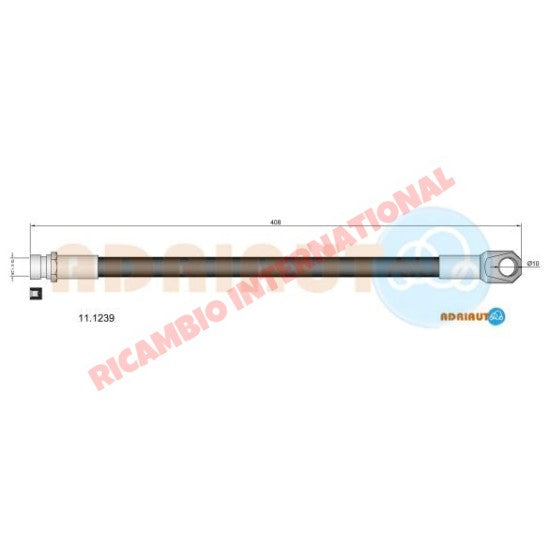 Front Brake Hose - Fiat 1100 (101) 1200 - Brake Parts & Components