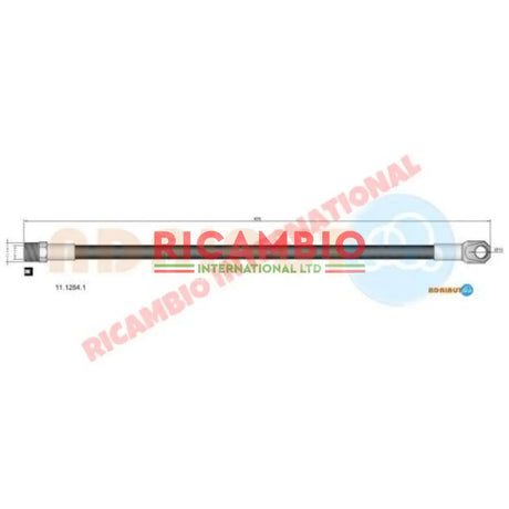 Front Brake Hose - Fiat 1100 (103) - Brake Parts & Components