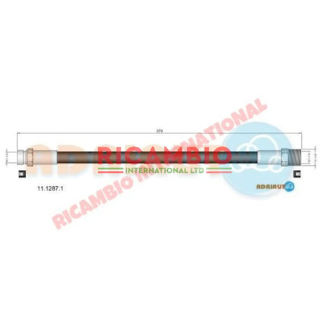 Front Brake Hose - Fiat 1300,1500 - Brake Parts & Components