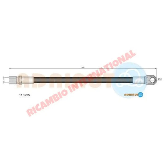 Front Brake Hose - Fiat 132 - Brake Parts & Components