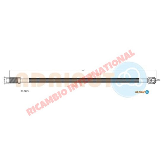 Front Brake Hose - Fiat Campagnola - Fiat Campagnola