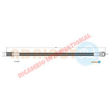 Front Brake Hose - Fiat Campagnola - Fiat Campagnola