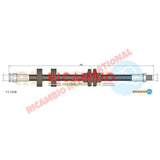 Front Brake Hose - Fiat Multipla - Brake Parts and Components