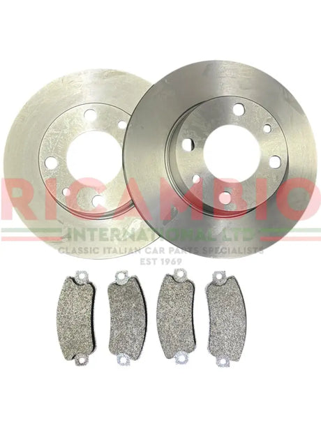 Front Brake Kit - Classic Fiat Panda Uno Strada Ritmo Regata,900E,Y10 - Front Brakes and Related Parts
