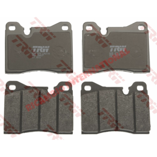 Front Brake Pad Set - Ferrari 288GTO,400,412,512BB,Testarossa Lamborghini Countach,Diablo - Ferrari