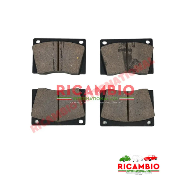 Front Brake Pads - Fiat 1500,1600,1800,2300,Dino - Brake Parts & Components