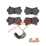 Front Brake Pads - Fiat Dino 2400 - Brakes