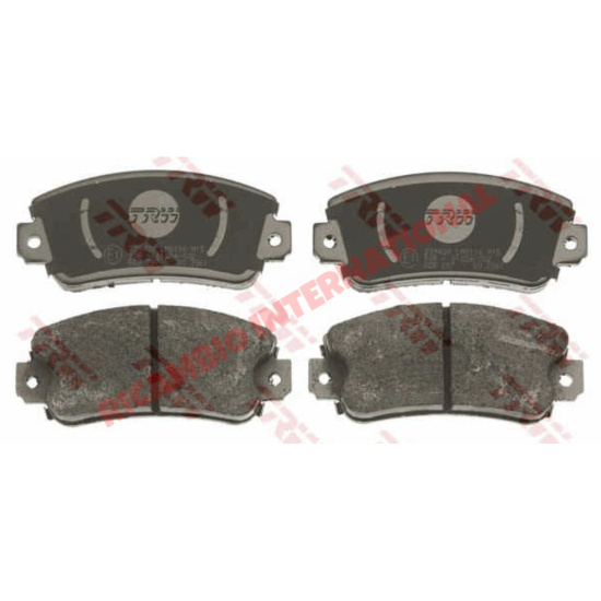 Front Brake Pads Set - Classic Fiat Panda Uno Strada Ritmo Regata,900E,Y10 - Front Brakes and Related Parts