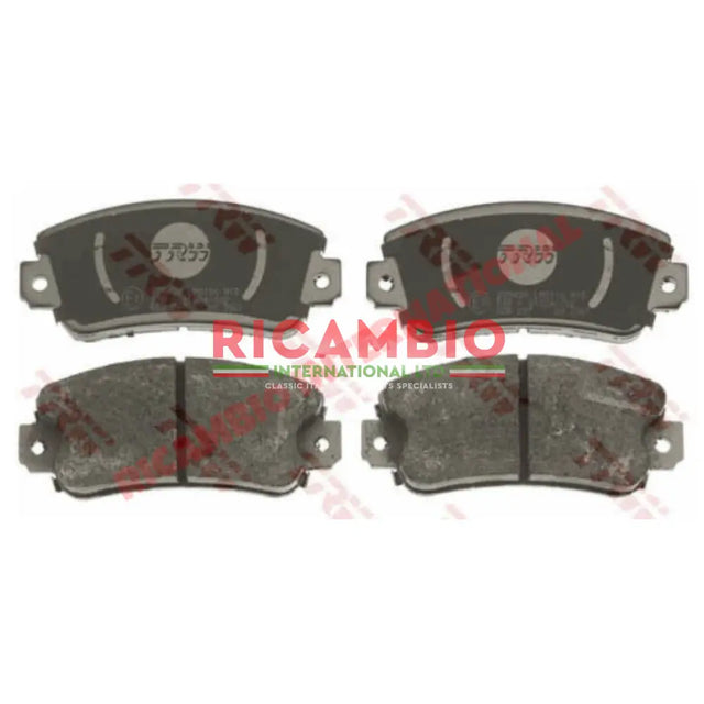 Front Brake Pads Set - Classic Fiat Panda Uno Strada Ritmo Regata,900E,Y10 - Front Brakes and Related Parts