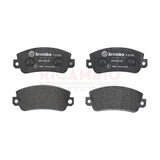 Front Brake Pads Set - Classic Fiat Panda Uno Strada Ritmo Regata,900E,Y10 - Front Brakes and Related Parts