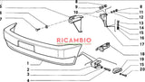 Front Bumper Bracket Kit - Fiat 126 - Front Bumper & Fittings