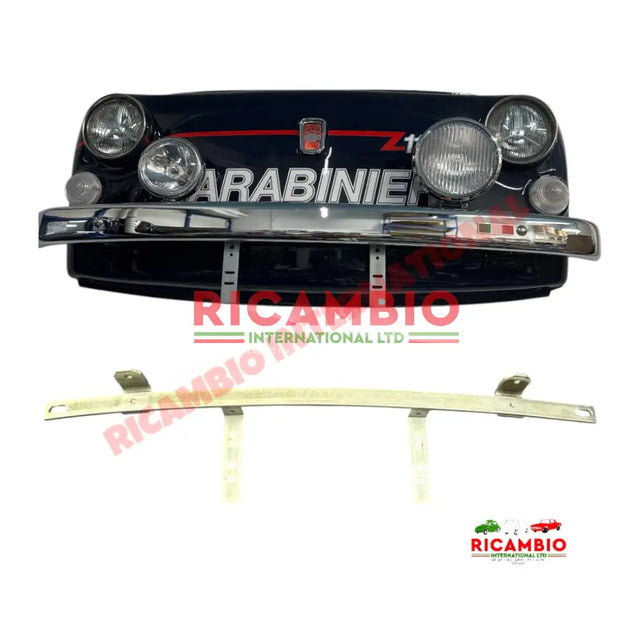 Front Bumper Fog Lamp/Number Plate Bracket - Classic Fiat 500 - Bumpers & Assorted Exterior Trim