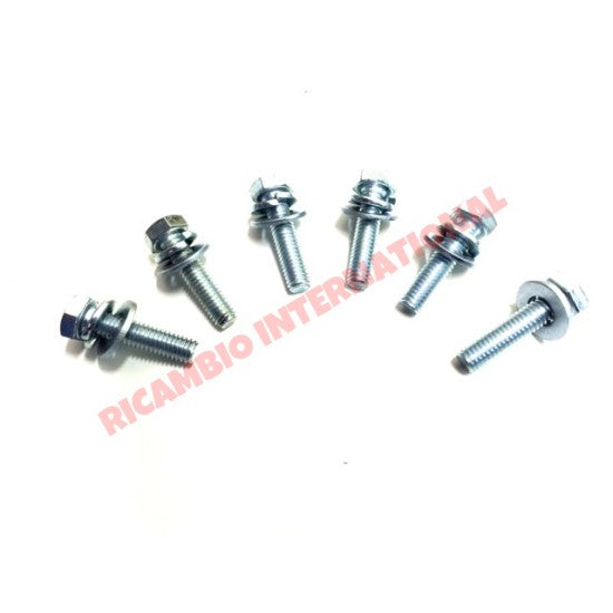 Front Crank Pulley Cover Bolt Kit - Classic Fiat 500 126 - Engine & Associated Items