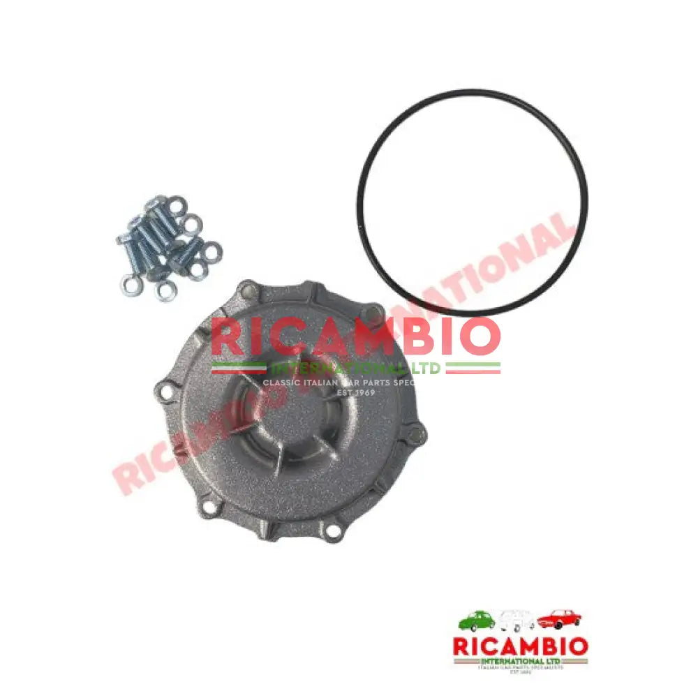 Front Crank Pulley Cover Seal & Bolt Kit - Classic Fiat 500 126 - Engine & Associated Items