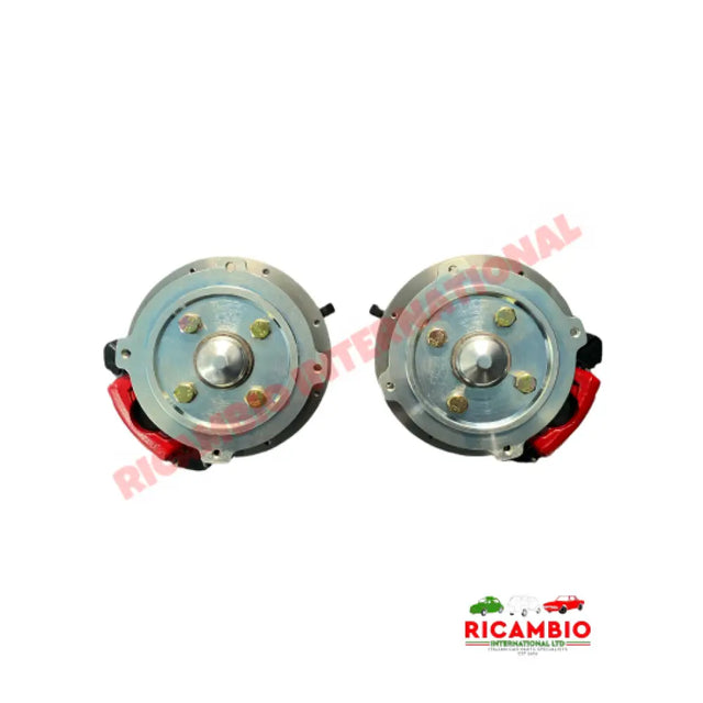 Front Disc Brake Conversion & Adaptor Plate Kit - Classic Fiat 500 N/D/F/L/G & 126 - Uprated Brake Parts