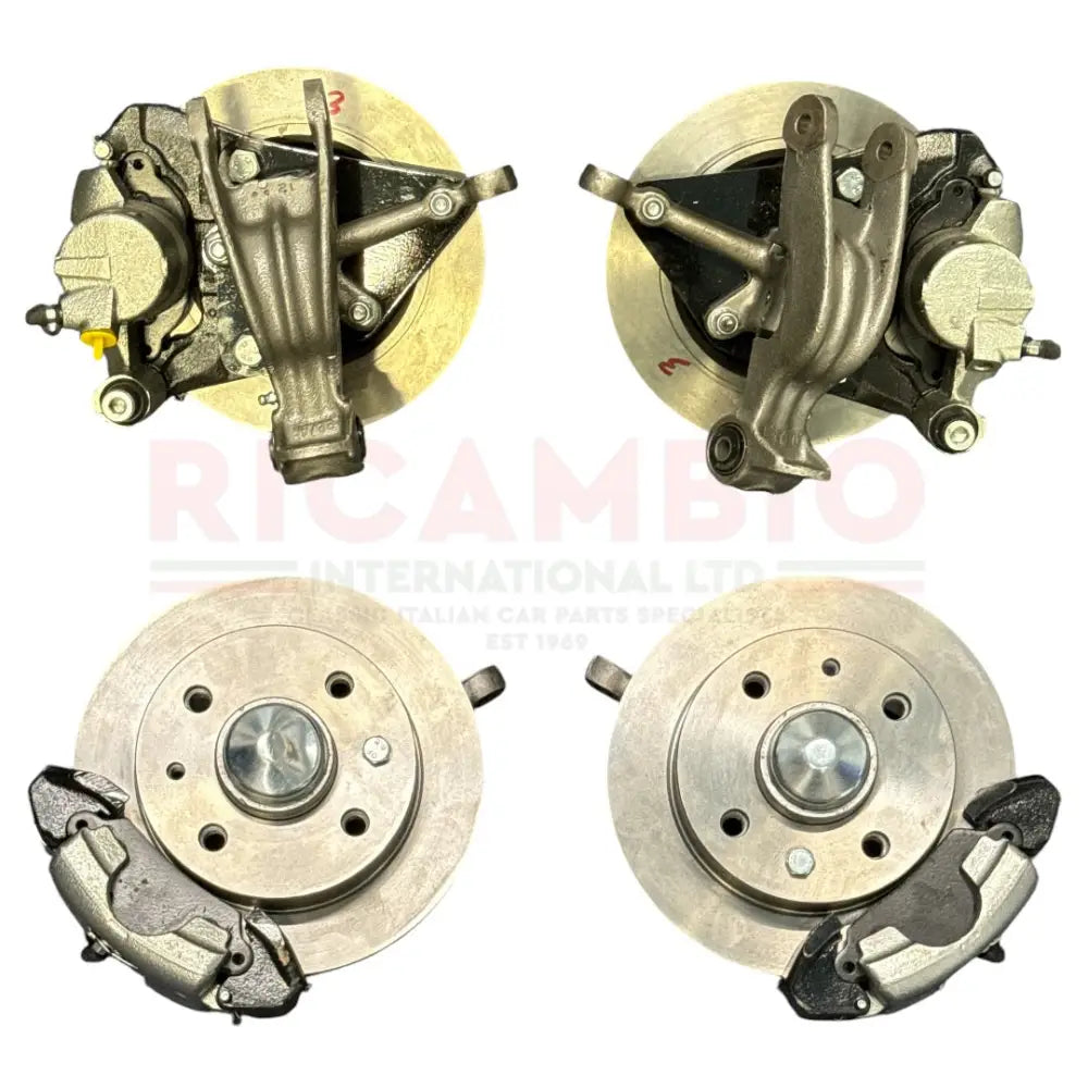 Front Disc Brake Conversion Kit - Classic Fiat 500 N/D/F/L/G & 126 - Uprated Brake Parts