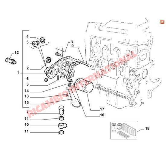 Front Engine Crankshaft Oil Seal - Classic Fiat Panda New Panda,Cinquecento,Seicento,Punto,Doblo,Uno - Gaskets
