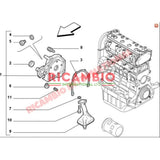 Front Engine Crankshaft Oil Seal - Fiat & Alfa Romeo - Gaskets