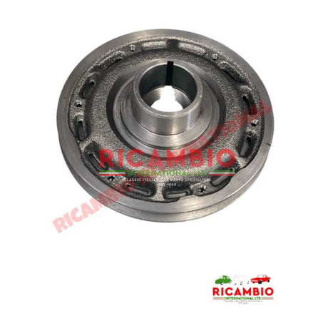 Front Engine Crankshaft Pulley - Classic Fiat 500 126 - Mechanical & Engine Parts