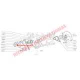 Front Engine Oil Seal - Fiat 130 all models - Engine Parts
