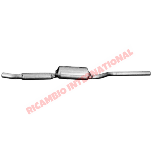 Front Exhaust Silencer (Left Hand) - Fiat Dino - Exhaust & Related Parts