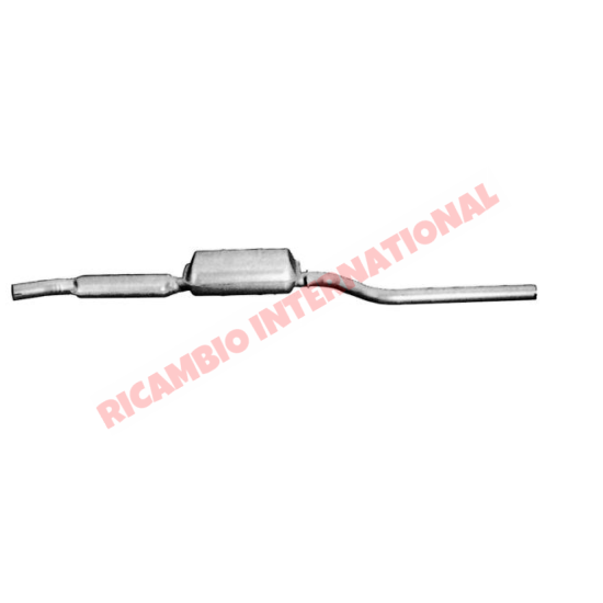 Front Exhaust Silencer (Right Hand) - Fiat Dino - Exhaust & Related Parts