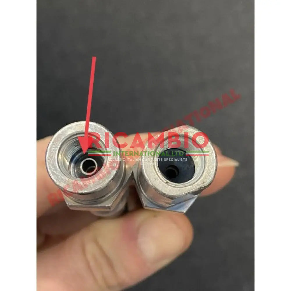 Front Flexible Brake Hose - Classic Fiat 500 - Hydraulic & Related Parts