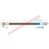 Front Flexible Brake Hose - Fiat 600 - Brake Parts and Components