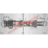 Front Flexible Brake Hose - New Fiat 500 Abarth 500 New Fiat Panda - Brake Parts and Components