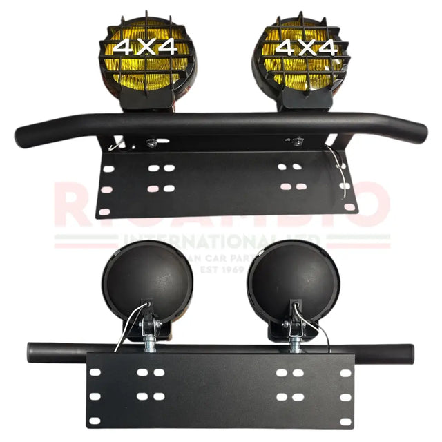 Front Fog Lamp Bar Kit - Classic Fiat Panda