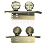 Front Fog Lamp Bar Kit - Classic Fiat Panda - White