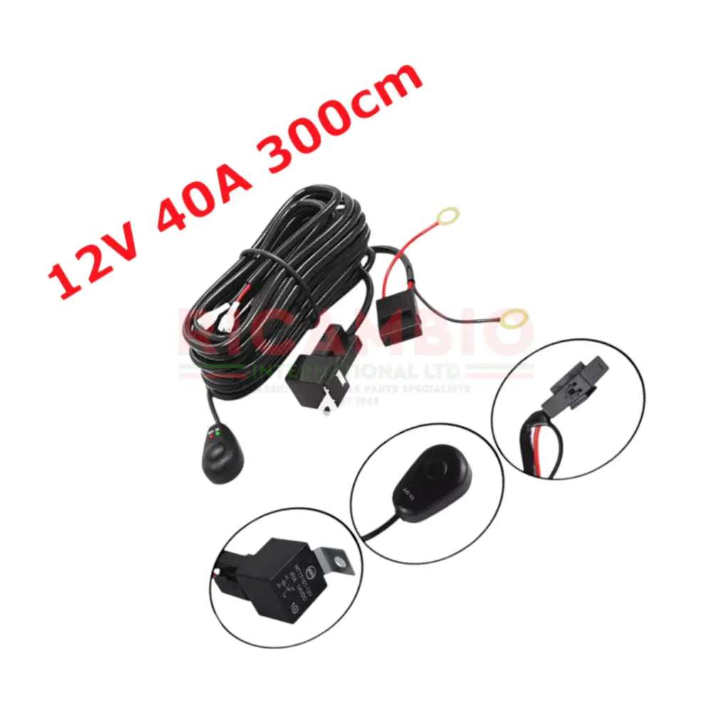 Front Fog Light Bar Kit - Classic Fiat Panda