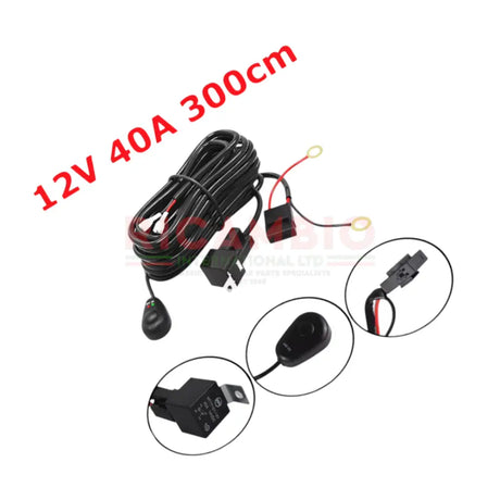 Front Fog Light Bar Kit - Classic Fiat Panda