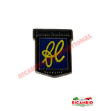 Front ’francis lombardi’ Shield Badge & Fittings - Classic Fiat 500 by Francis Lombardi - Front Badges