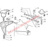 Front Gearbox Mount/Mounting - Fiat Punto MK1 - Engine Parts