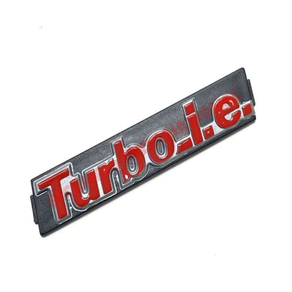 Front grille badge ’Turbo i.e’ - Fiat Uno - Badges & Emblems