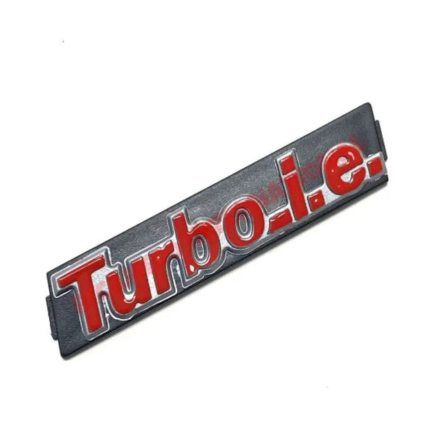 Front grille badge ’Turbo i.e’ - Fiat Uno - Badges & Emblems