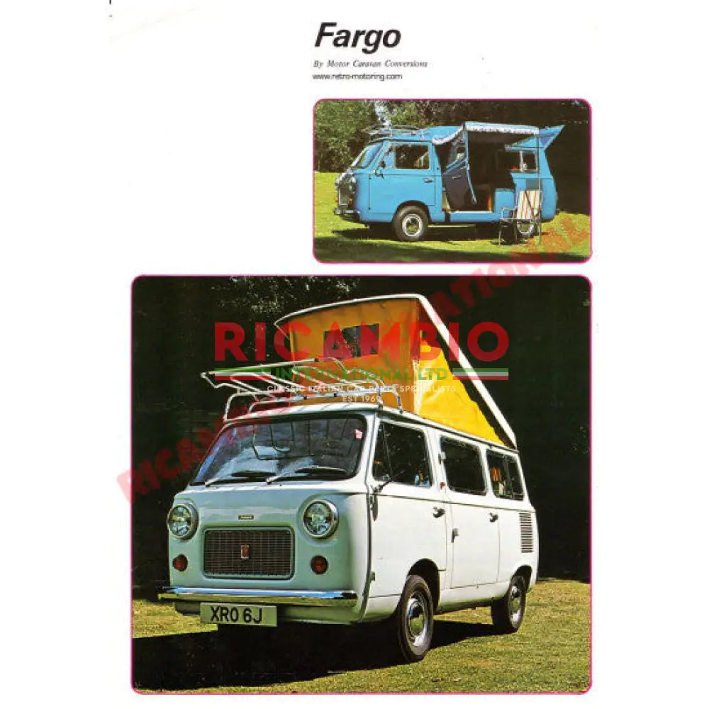 Front Grille - Fiat 850T - Exterior Trim