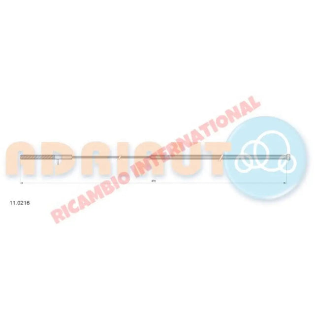 Front Handbrake Cable - Fiat Strada/Ritmo (1978 to 82) - Brake Parts and Components