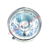 Front Head Lamp & Chrome Bezel LHD (Carello) - Classic Fiat 500 - Lights - Lamps and Lenses