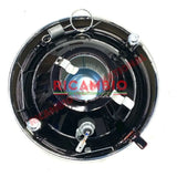 Front Head Lamp & Chrome Bezel RHD (Carello) - Classic Fiat 500 - Lights - Lamps and Lenses