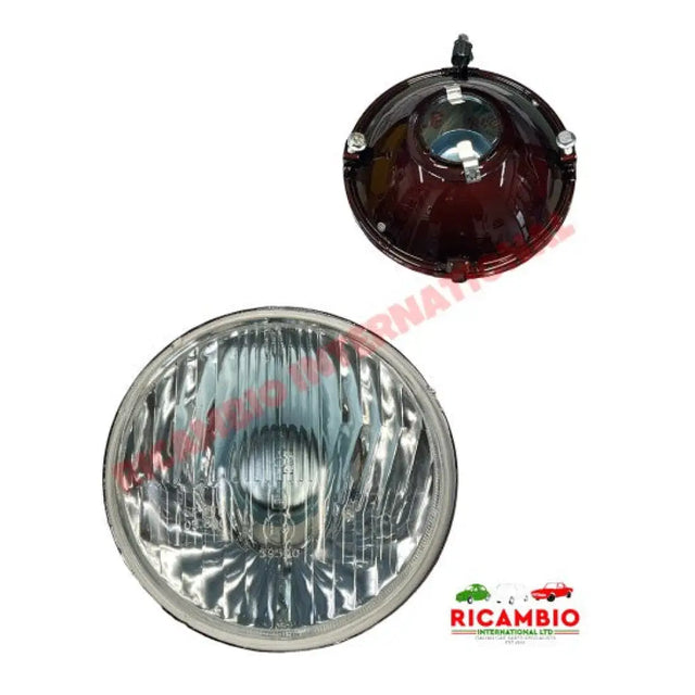 Front Head Lamp LHD - Classic Fiat 500 - Lights - Lamps and Lenses