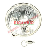 Front Head Lamp LHD inc Parking Light (Carello) - Classic Fiat 500 - Lights - Lamps and Lenses