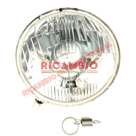 Front Head Lamp LHD inc Parking Light (Carello) - Classic Fiat 500 - Lights - Lamps and Lenses