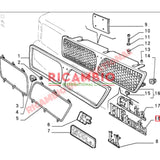Front ’HF Turbo’ grille badge - Lancia Delta - Badges & Emblems